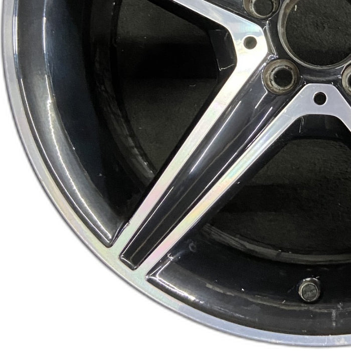 18" MERCEDES C-CLASS 16 205 Type Sdn C450 18x8.5 5 spoke Original OEM Wheel Rim - Back View