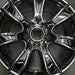 17" MERCEDES C-CLASS 09 204 Type; C350 17x8.5 7 spoke Original OEM Wheel Rim - Angle View