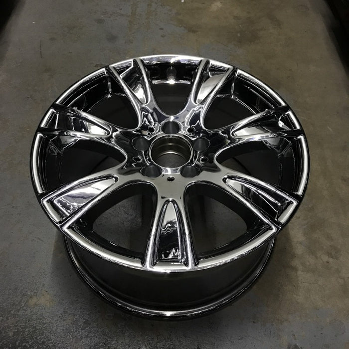 17" MERCEDES C-CLASS 09 204 Type; C350 17x8.5 7 spoke Original OEM Wheel Rim - View 7