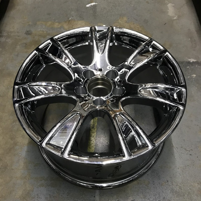 17" MERCEDES C-CLASS 09 204 Type; C350 17x8.5 7 spoke Original OEM Wheel Rim - View 8