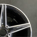 18" MERCEDES C-CLASS 16 205 Type Sdn C450 18x8.5 5 spoke Original OEM Wheel Rim - Close-Up Detail
