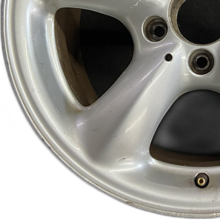 16" MERCEDES SLK 01 170 Type; SLK230 16x8 5 spoke dome spokes rear Original OEM - Back View