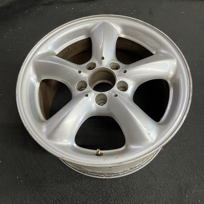 16" MERCEDES SLK 01 170 Type; SLK230 16x8 5 spoke dome spokes rear Original OEM - View 7