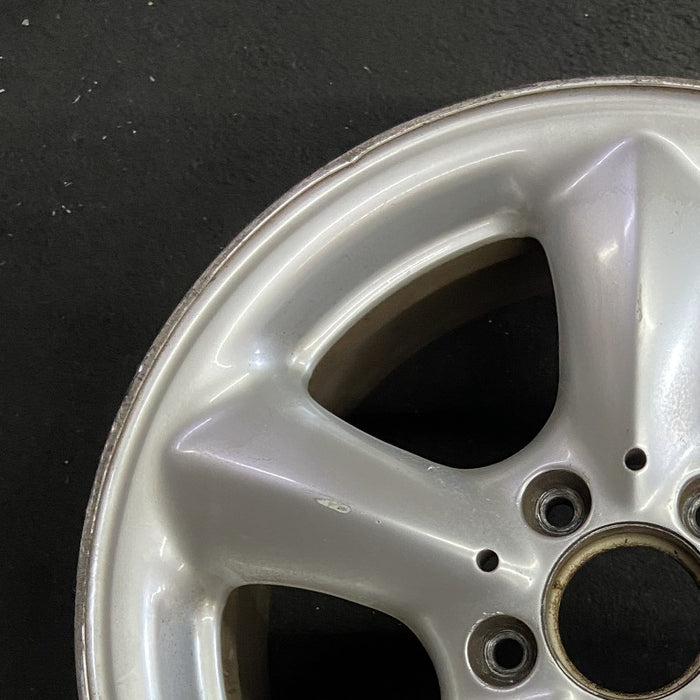 16" MERCEDES SLK 01 170 Type; SLK230 16x7 5 spoke dome spokes frt Original OEM - Side Profile