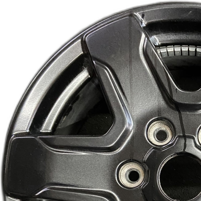 17" BRONCO 21-24 17x7.5 aluminum 6 spoke gloss black Original OEM Wheel Rim