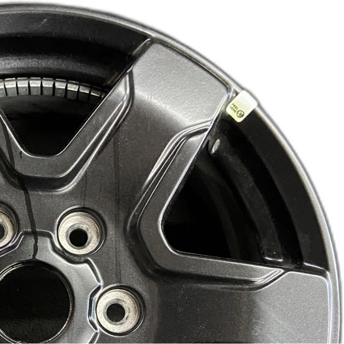 17" BRONCO 21-24 17x7.5 aluminum 6 spoke gloss black Original OEM Wheel Rim