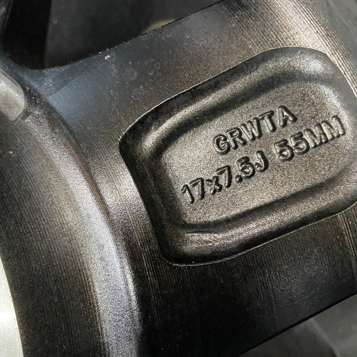 17" BRONCO 21-24 17x7.5 aluminum 6 spoke gloss black Original OEM Wheel Rim