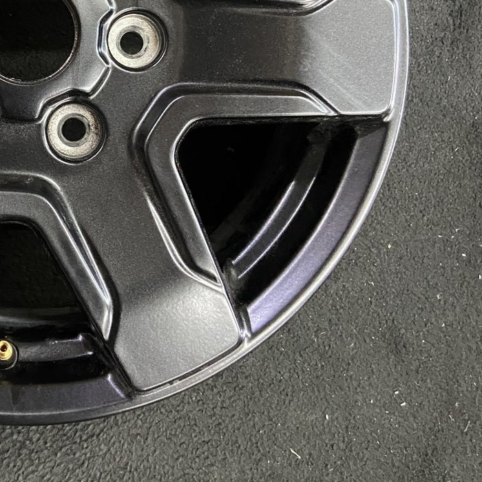 17" BRONCO 21-24 17x7.5 aluminum 6 spoke gloss black Original OEM Wheel Rim