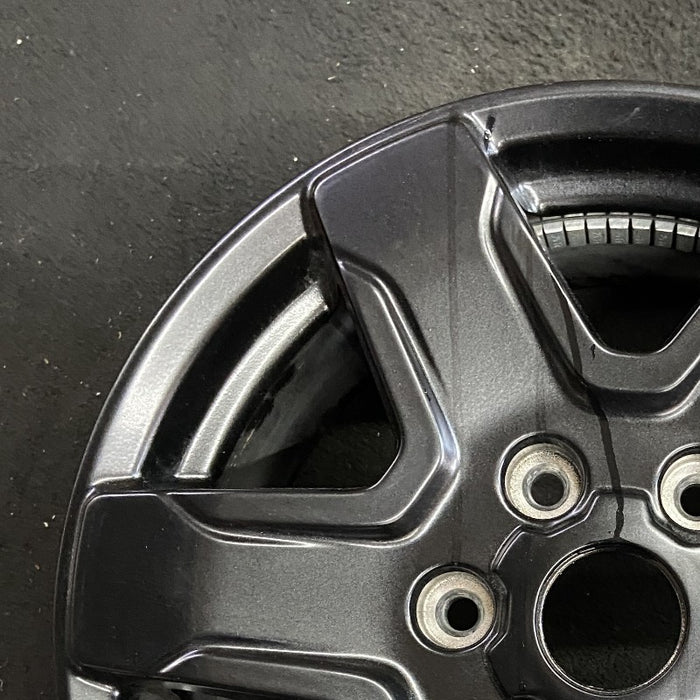 17" BRONCO 21-24 17x7.5 aluminum 6 spoke gloss black Original OEM Wheel Rim