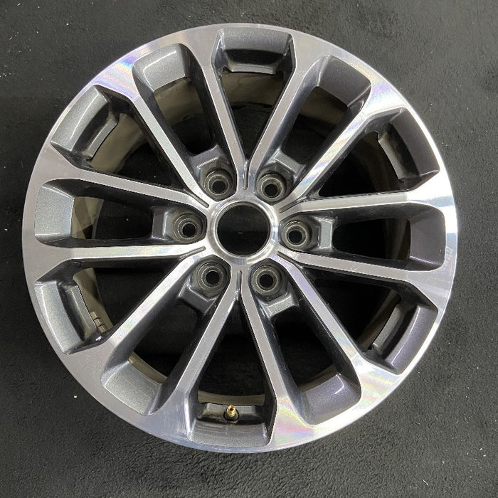 18" FORD F150 PICKUP 18-20 18x7.5 aluminum 12 spoke 6 split spoke machined machined spoke face Original OEM Wheel Rim