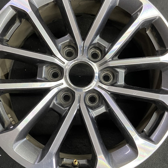 18" FORD F150 PICKUP 18-20 18x7.5 aluminum 12 spoke 6 split spoke machined machined spoke face Original OEM Wheel Rim