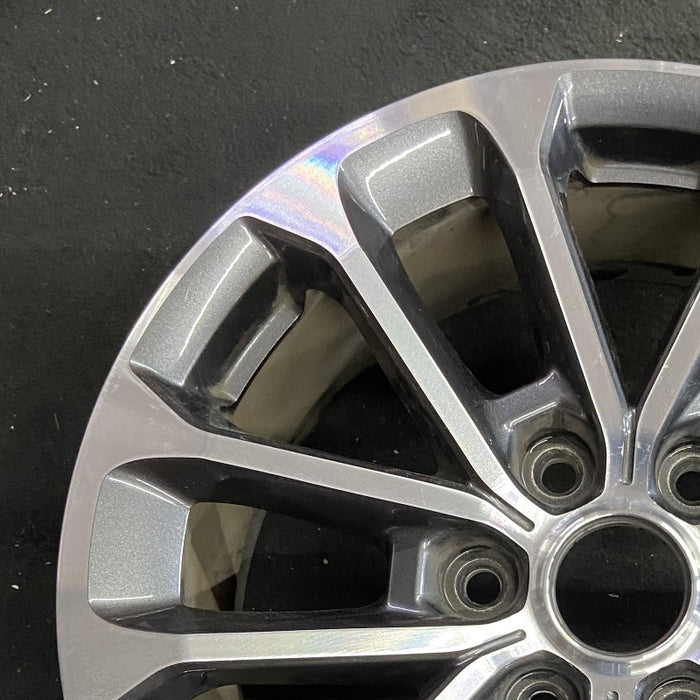 18" FORD F150 PICKUP 18-20 18x7.5 aluminum 12 spoke 6 split spoke machined machined spoke face Original OEM Wheel Rim