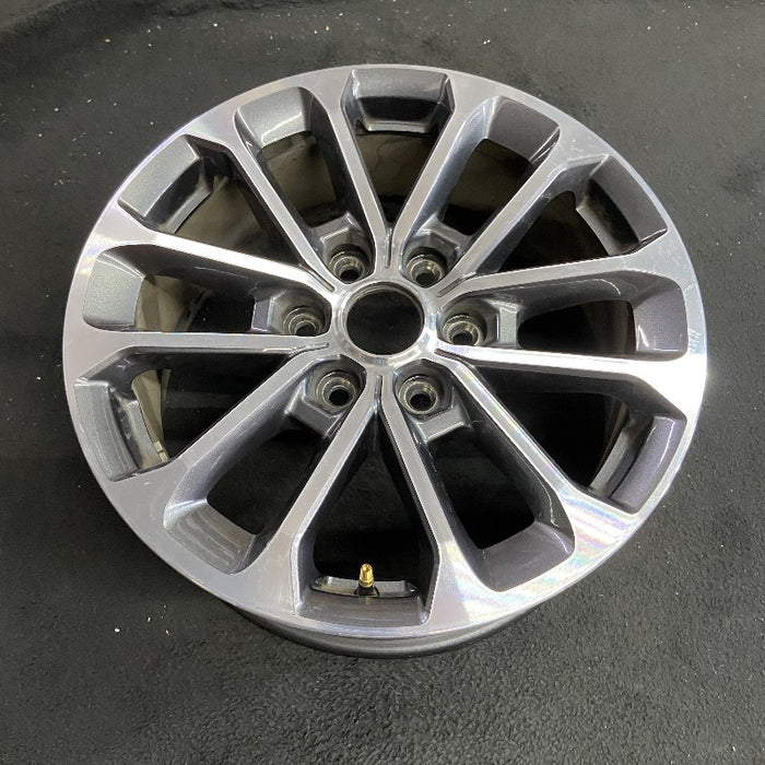 18" FORD F150 PICKUP 18-20 18x7.5 aluminum 12 spoke 6 split spoke machined machined spoke face Original OEM Wheel Rim