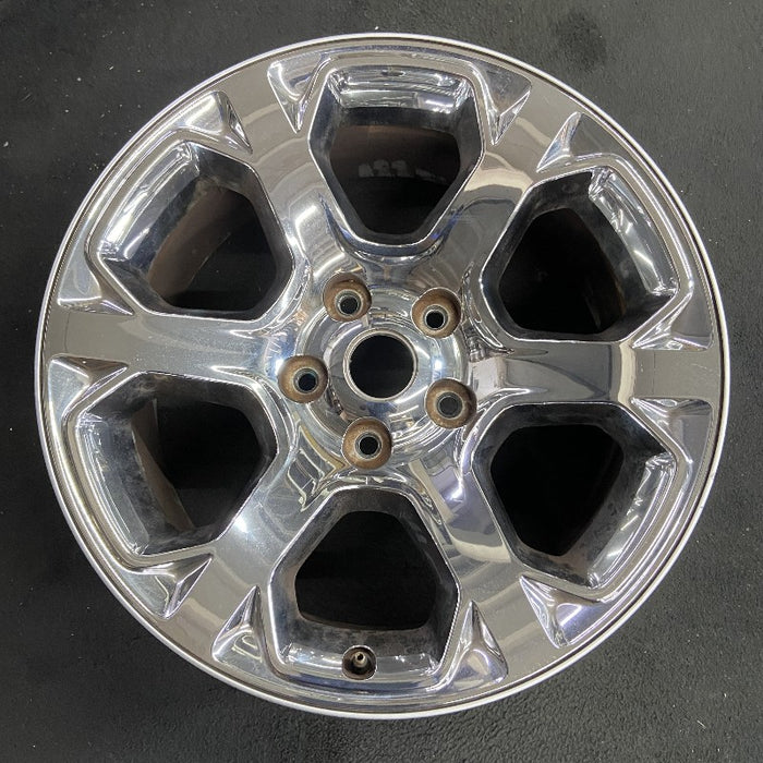 20" DODGE 1500 PICKUP 13-18 20x9 6 spoke chrome clad opt WRG Original OEM Wheel Rim