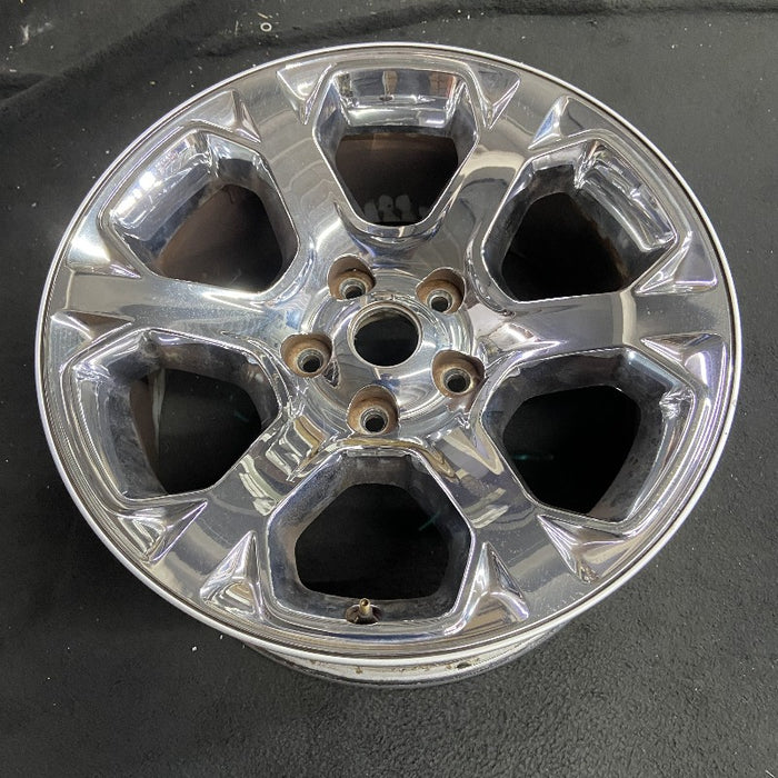 20" DODGE 1500 PICKUP 13-18 20x9 6 spoke chrome clad opt WRG Original OEM Wheel Rim