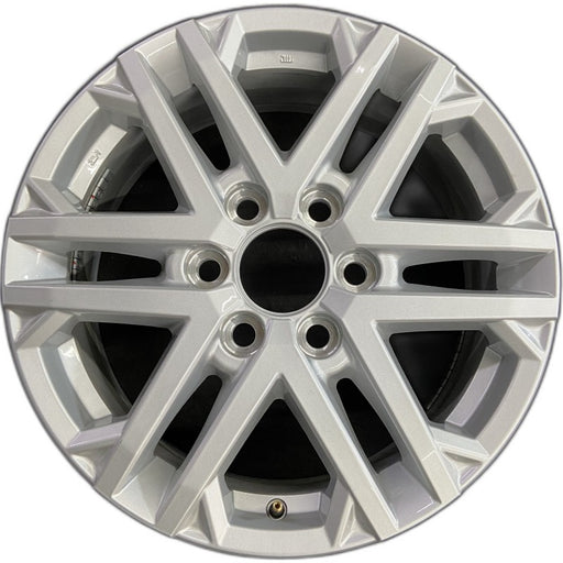 18" SEQUOIA 23-24 18x7.5 6 double spoke silver Original OEM Wheel Rim - Front View