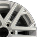 18" SEQUOIA 23-24 18x7.5 6 double spoke silver Original OEM Wheel Rim - Side Profile