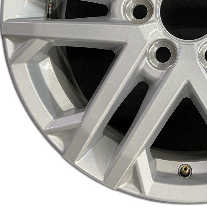 18" SEQUOIA 23-24 18x7.5 6 double spoke silver Original OEM Wheel Rim - Back View