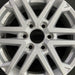 18" SEQUOIA 23-24 18x7.5 6 double spoke silver Original OEM Wheel Rim - Angle View