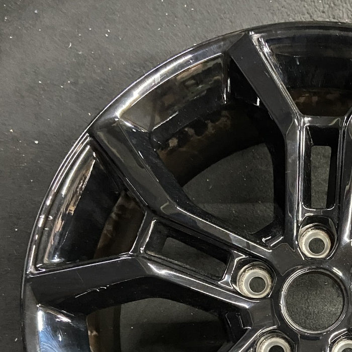 20" GRAND CHEROKEE 24 20x8.5 5 spoke Y spoke Original OEM Wheel Rim - Side Profile
