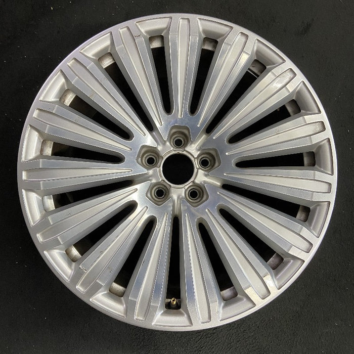 20" AUDI A8 14-18 20x9 alloy 15 spoke Original OEM Wheel Rim - Front View
