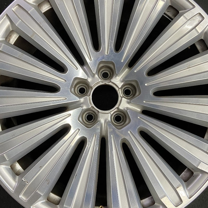 20" AUDI A8 14-18 20x9 alloy 15 spoke Original OEM Wheel Rim - Angle View