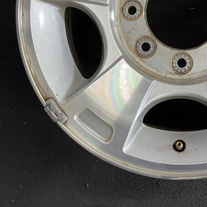 18" FORD F250SD PICKUP 09-10 18x8 SRW TPMS 5 spoke aluminum cast indented spoke ends Original OEM Wheel Rim