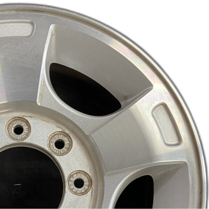 18" FORD F250SD PICKUP 09-10 18x8 SRW TPMS 5 spoke aluminum cast indented spoke ends Original OEM Wheel Rim