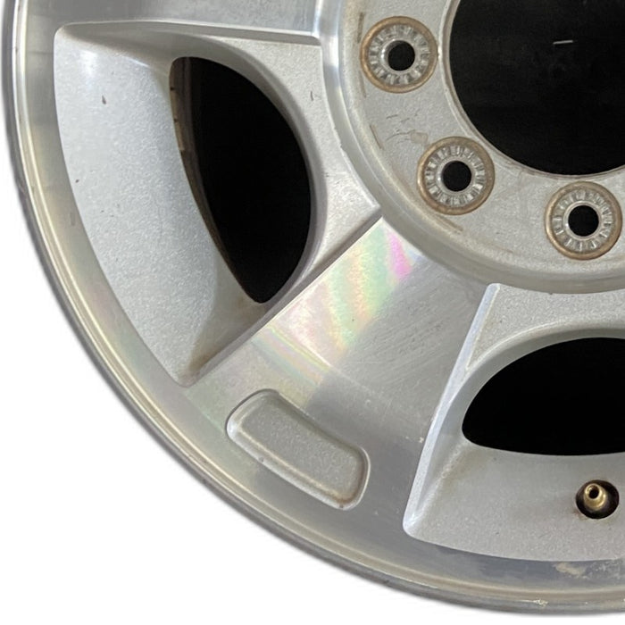 18" FORD F250SD PICKUP 09-10 18x8 SRW TPMS 5 spoke aluminum cast indented spoke ends Original OEM Wheel Rim