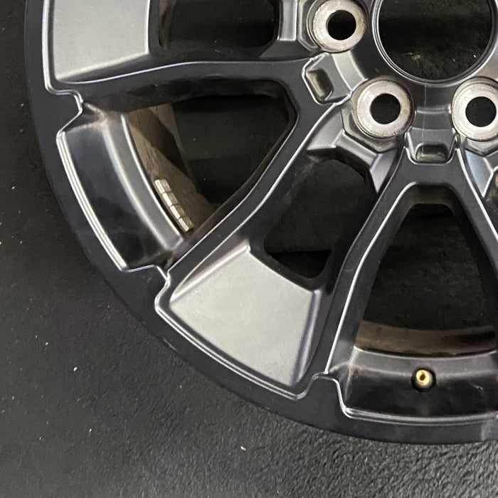 20" SEQUOIA 24 20x8 6 Y spoke black TRD off- Original OEM Wheel Rim - Additional View