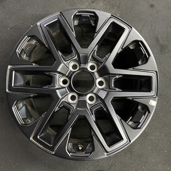 20" SEQUOIA 23-25 20x8, open spoke , matte black Original OEM Wheel Rim - Additional View