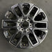 20" SEQUOIA 23-25 20x8, open spoke , matte black Original OEM Wheel Rim - Additional View