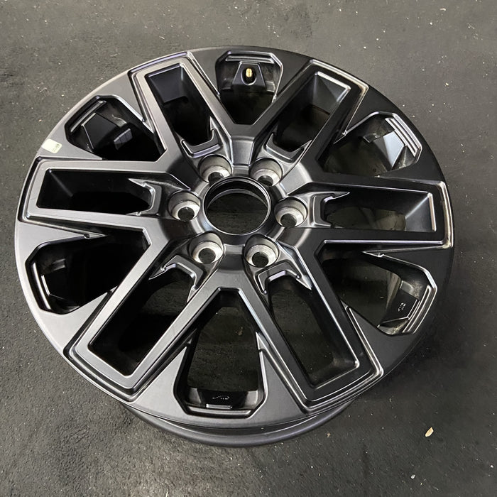 20" SEQUOIA 23-25 20x8, open spoke , matte black Original OEM Wheel Rim - View 8