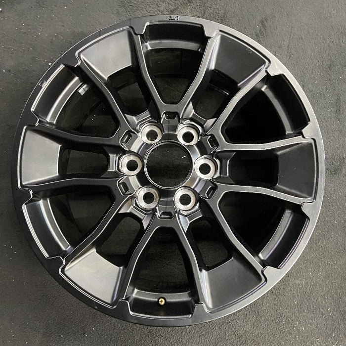 20" SEQUOIA 24 20x8 6 Y spoke black TRD off- Original OEM Wheel Rim - Additional View