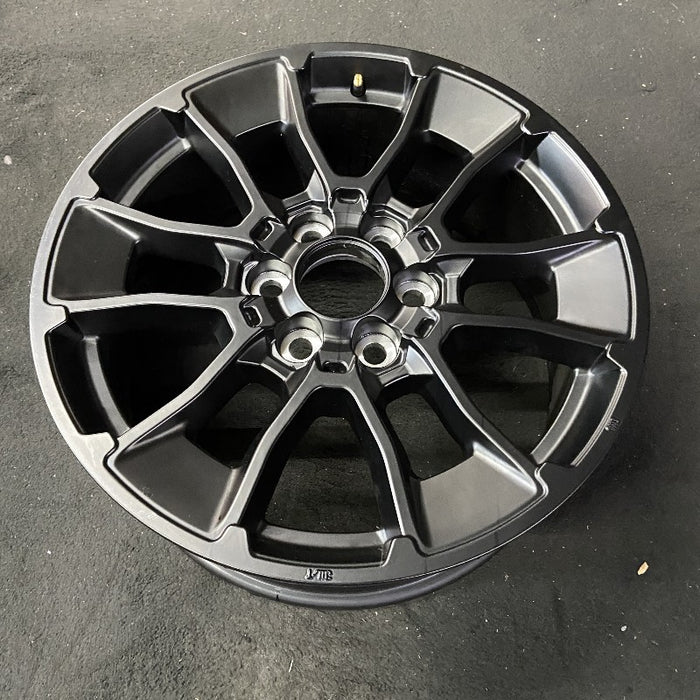 20" SEQUOIA 24 20x8 6 Y spoke black TRD off- Original OEM Wheel Rim - View 8