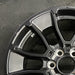 20" SEQUOIA 24 20x8 6 Y spoke black TRD off- Original OEM Wheel Rim - Side Profile