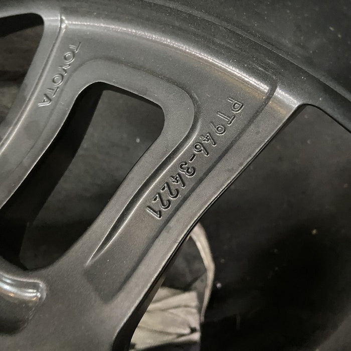 20" SEQUOIA 24 20x8 6 Y spoke black TRD off- Original OEM Wheel Rim - View 10