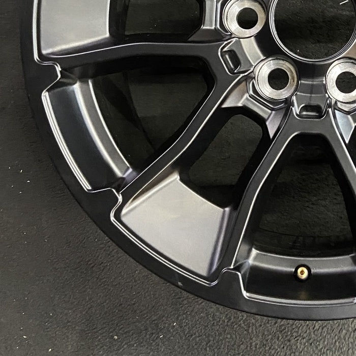 20" SEQUOIA 24 20x8 6 Y spoke black TRD off- Original OEM Wheel Rim - Additional View