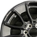 20" SEQUOIA 24 20x8 6 Y spoke black TRD off- Original OEM Wheel Rim - Angle View