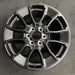 20" SEQUOIA 24 20x8 6 Y spoke black TRD off- Original OEM Wheel Rim - Additional View