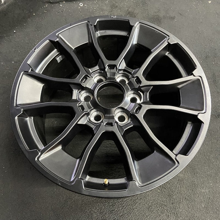 20" SEQUOIA 24 20x8 6 Y spoke black TRD off- Original OEM Wheel Rim - View 7