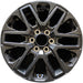 20" SEQUOIA 23-24 20x8 open spoke 6 spoke matte black Original OEM Wheel Rim - Front View