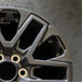 20" SEQUOIA 23-24 20x8 open spoke 6 spoke matte black Original OEM Wheel Rim - Close-Up Detail