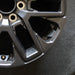 20" SEQUOIA 23-24 20x8 open spoke 6 spoke matte black Original OEM Wheel Rim - Back View