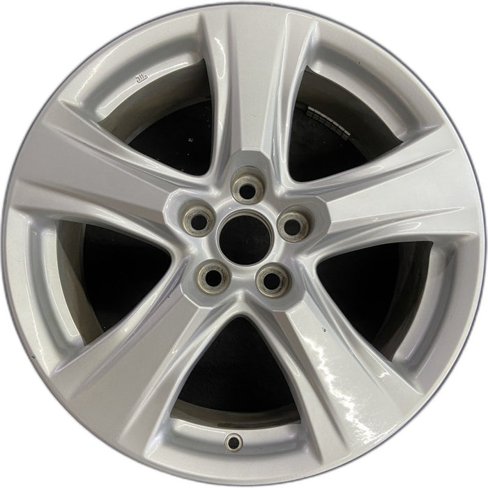 18" HIGHLANDER 20-24 18x8 alloy 5 spoke silver Original OEM Wheel Rim