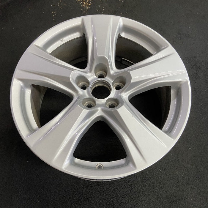 18" HIGHLANDER 20-24 18x8 alloy 5 spoke silver Original OEM Wheel Rim