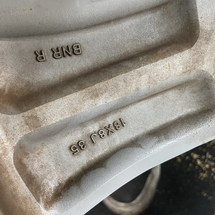 18" HIGHLANDER 20-24 18x8 alloy 5 spoke silver Original OEM Wheel Rim