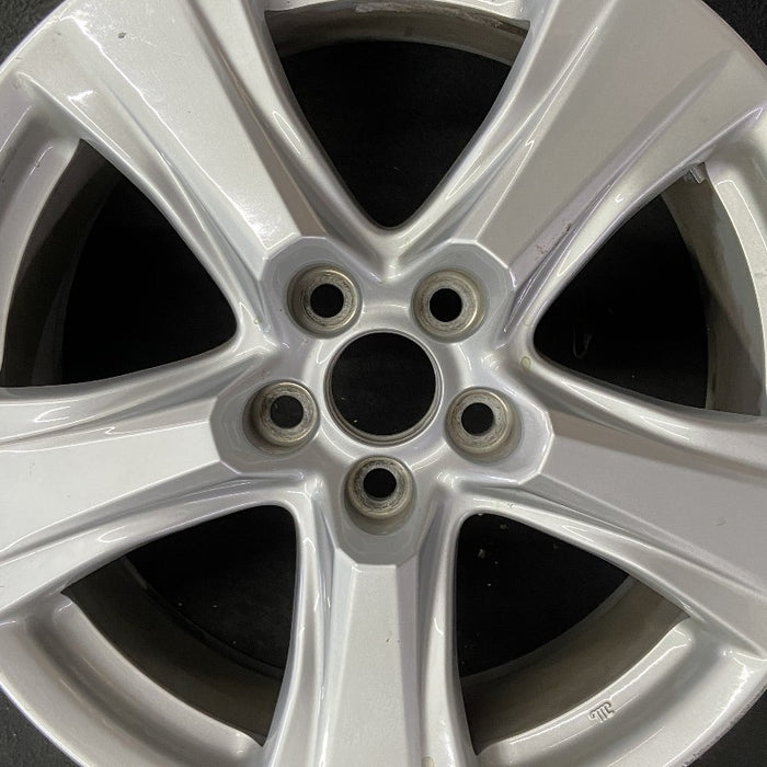 18" HIGHLANDER 20-24 18x8 alloy 5 spoke silver Original OEM Wheel Rim