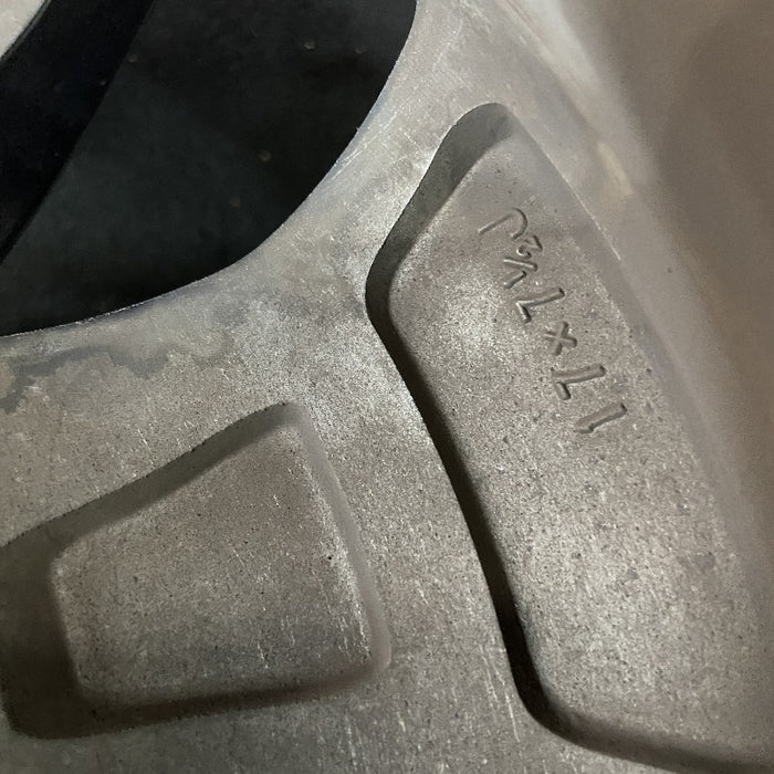 17" TACOMA 20-23 17x7.5 alloy 6 spoke machined black Original OEM Wheel Rim