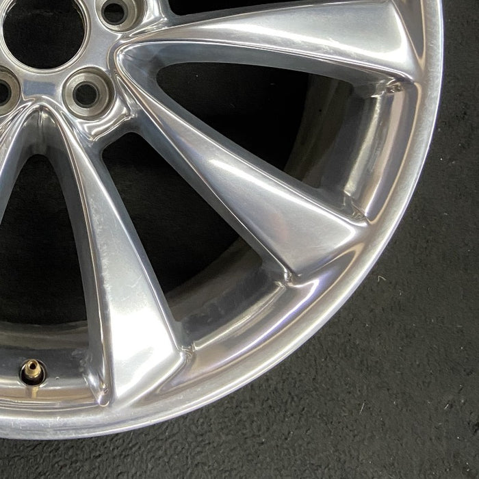 20" MKT 10 20x8 aluminum TPMS 10 flat spoke polished Original OEM Wheel Rim